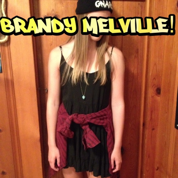 Brandy Melville Dresses & Skirts - Brandy Melville Jada Dress in Black