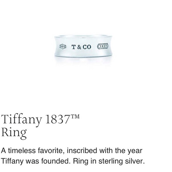 100 PERCENT AUTHENTIC TIFFANY RING