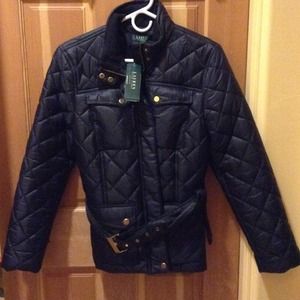 Ralph Lauren petite quilted jacket