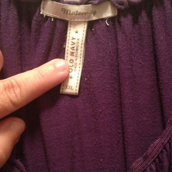Old Navy Maternity Purple Dress - Picture 3 of 3