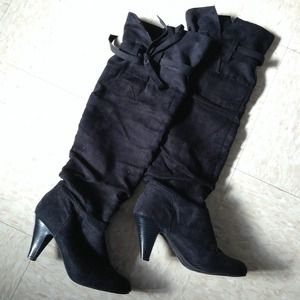 Charlotte Russe knee-high boots