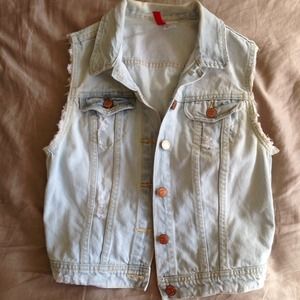 Vintage jeans vest