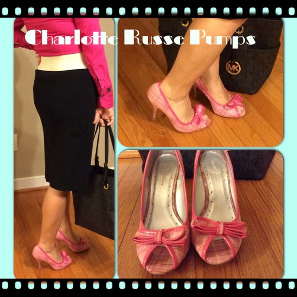 Pretty Pink Charlotte Russe Pumps
