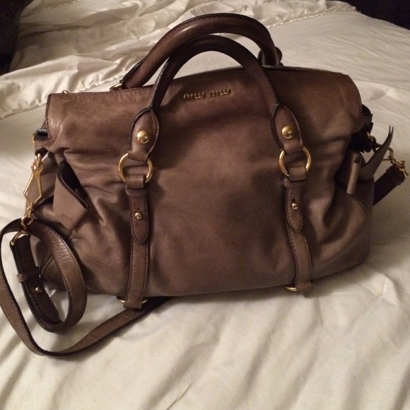 Miu miu vitello gray