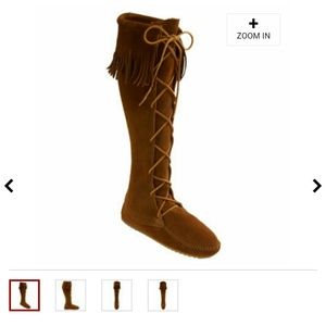 Minnetonka Lace-Up Boot