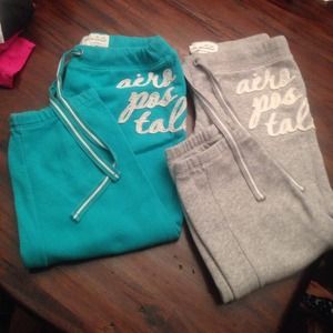 Two Aeropostale Capri sweats