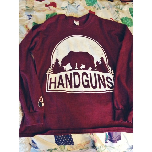POP PUNK HANDGUNS LONGSLEEVE