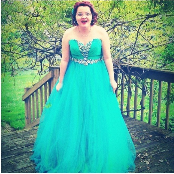 Ball gown prom dress