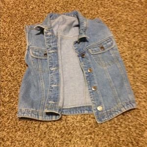 Denim vest