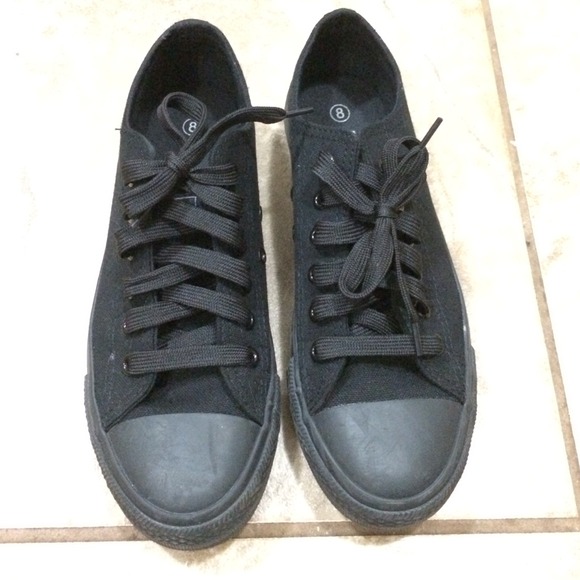 All Black looks like converse