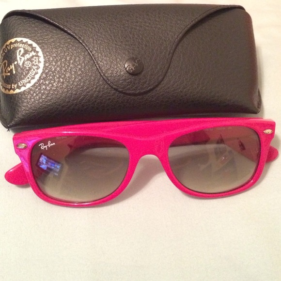 Pink raybans
