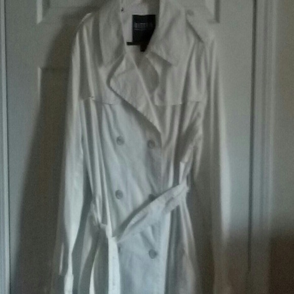 White trench coat