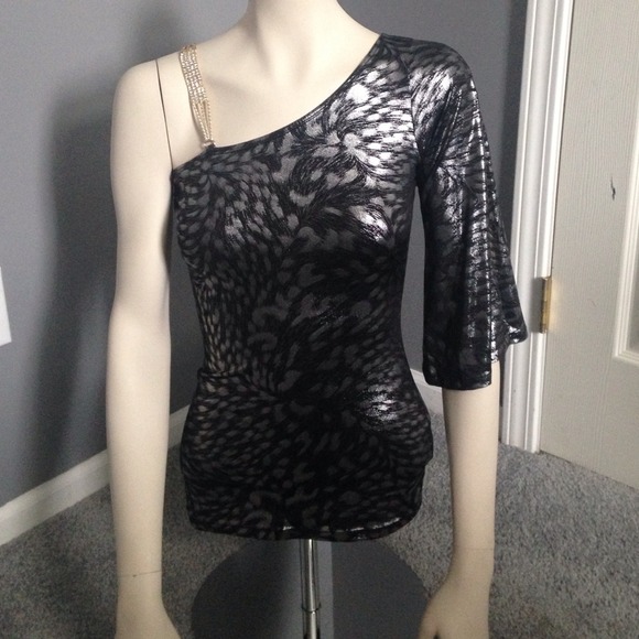 Rhinestone strap top