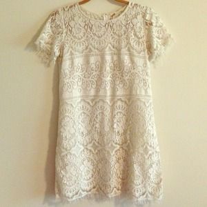 Free people lace shift dress