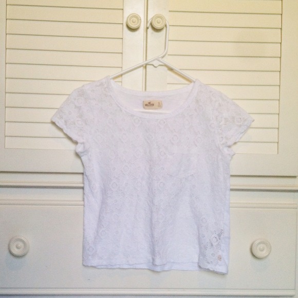 White Hollister Blouse