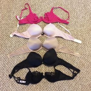 5 Victoria's Secret bras all 34B excellent