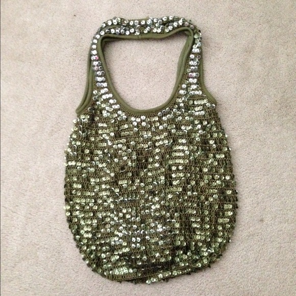 Sequin purse