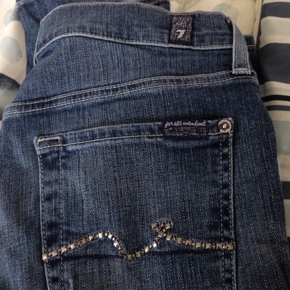 7 for all mankind Roxanne skinny jeans. Size 28