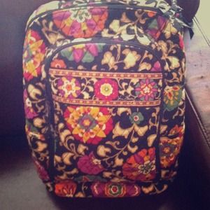 Vera Bradley book bag with laptop area