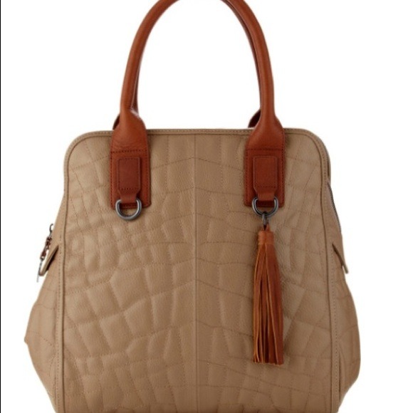 BCBGMaxAzria Handbags - Donated Quilted Cinder Satchell by BCBGMAXAZRIA