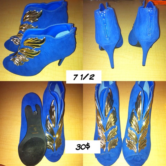 Royal Blue Heels