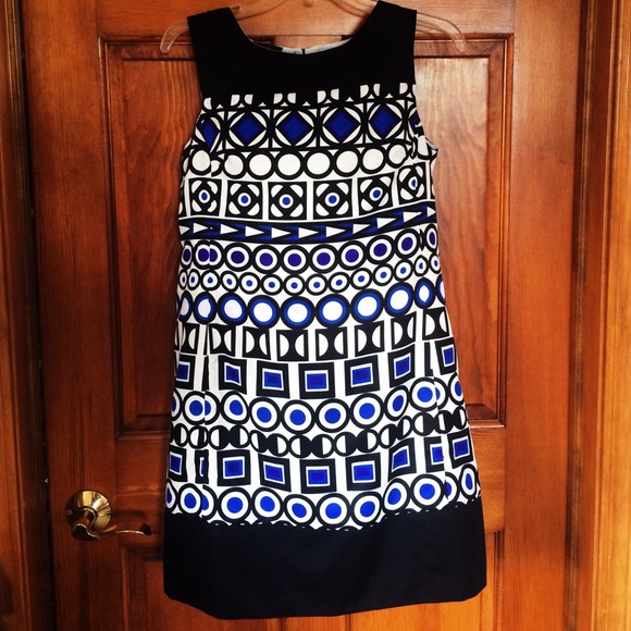 🔷Royal Blue Patterned Dress🔷
