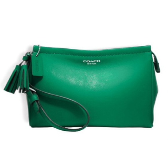 Coach Clutches & Wallets - Coach Legacy Wristlet in Emerald