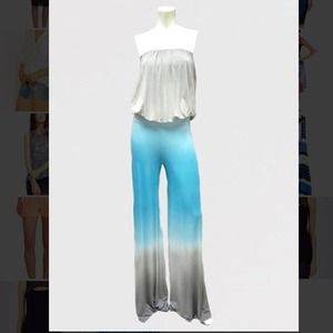 YOUNG FABULOUS &BROKE Sydney jumpsuit in AquaOmbré