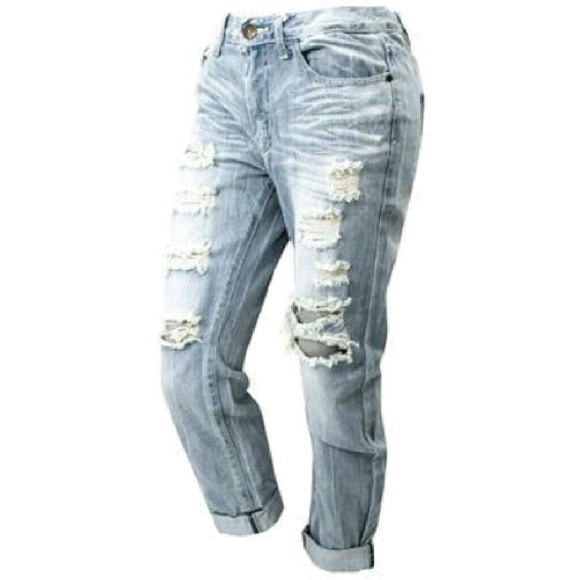 Ankle cuff jeans