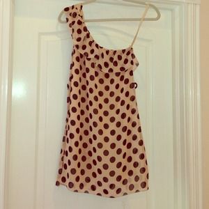 Light Pink Polka Dot Dress