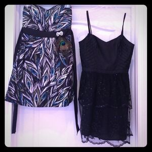 Bundle of two formal dresses