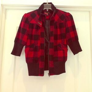 Forever 21 plaid jacket