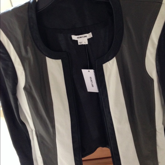 🎉HP 7/16 & 7/17 🎉 Helmut Lang Lamb Leather Jacke - Picture 4 of 4