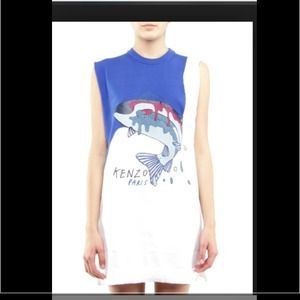 Authentic Kenzo Paris sweatshirt dress