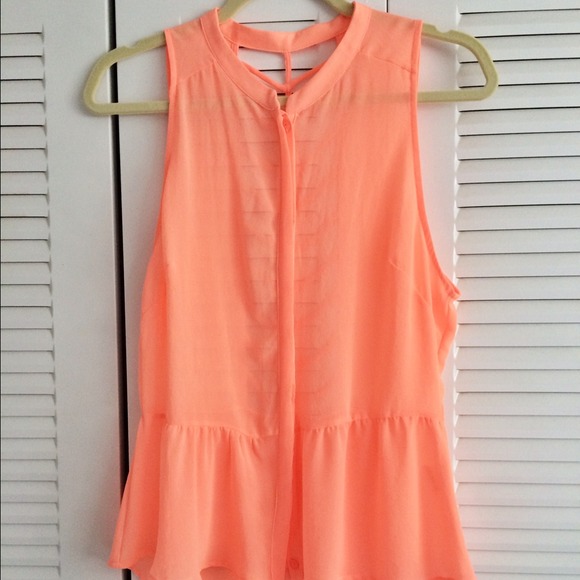 Neon Orange Top