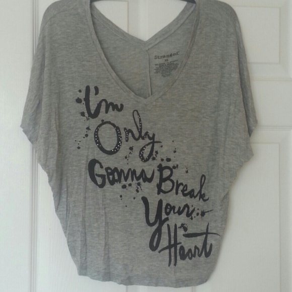 Im only going to break your heart top