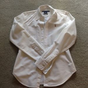 Ralph Lauren white button down