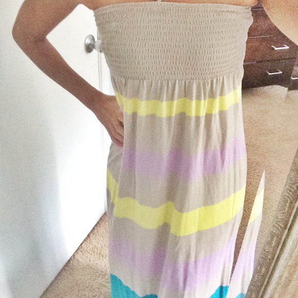 Strapless Beach Dress