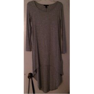 NWOT Gray high low dress