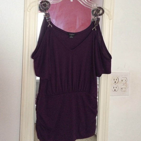 Purple shirt