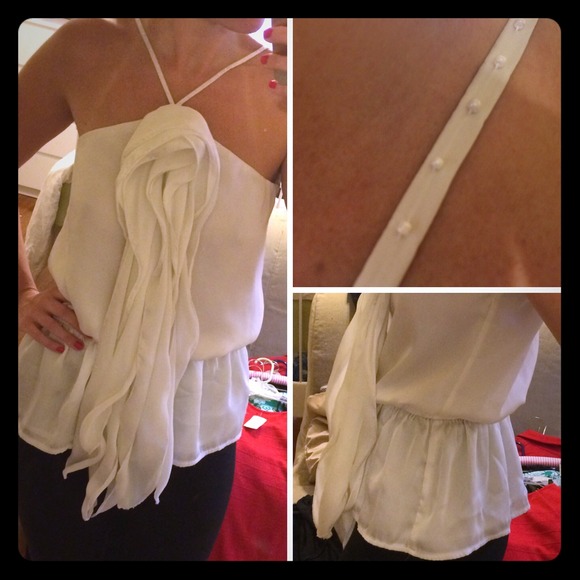 Beautiful silk flowy blouse - Picture 1 of 1