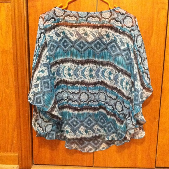 Turquoise Crop Top - Picture 2 of 2