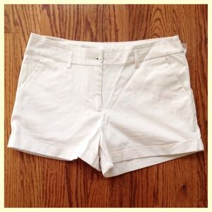 NWT Creme Colored Shorts