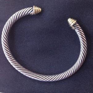 David Yurman Cable Classics Bracelet with Gold