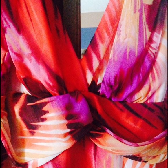 Bijou Bijou Chiffon layered dress NWOT - Picture 3 of 4