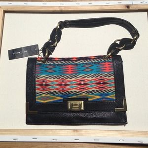 Olivia & Joy  "Minx"  Small Shoulder Bag - Tribal