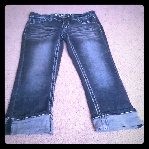 Denim Capri