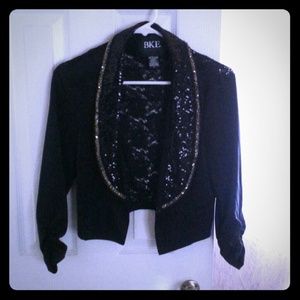 Black, light weight blazer/jacket