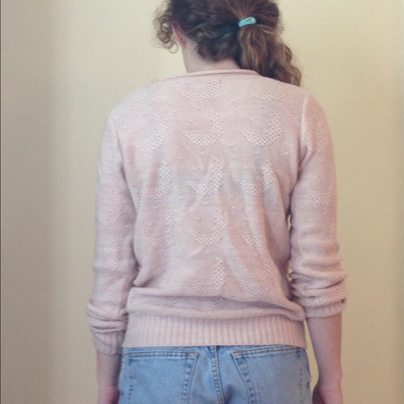 Light Pink Moon Sweater - Picture 3 of 4