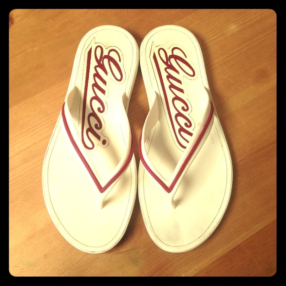 Gucci flip flops